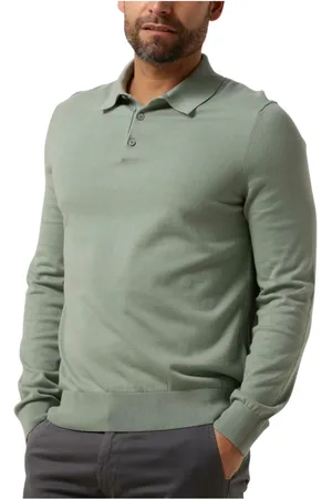 HUGO BOSS Tops, Heren, Groen, 2Xl, Heren Groene Trui Vest Gemello-p