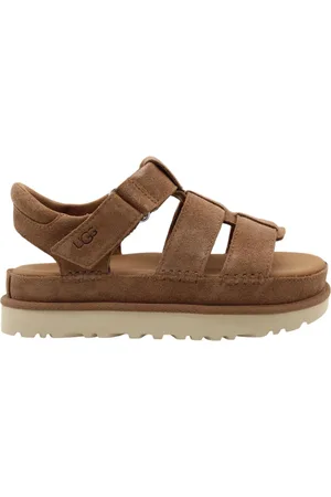 UGG Schoenen, Dames, Bruin, 38 EU, Stijlvolle Beseny Sandalen voor Vrouwen