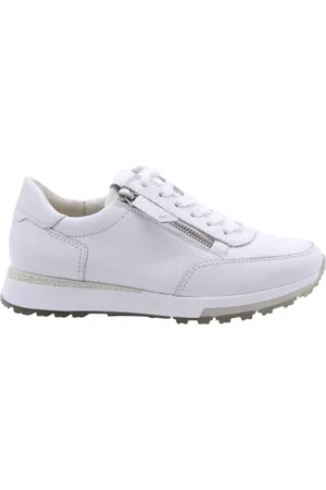 Paul Green Schoenen, Dames, Wit, 37 EU, Aluminium Sneaker