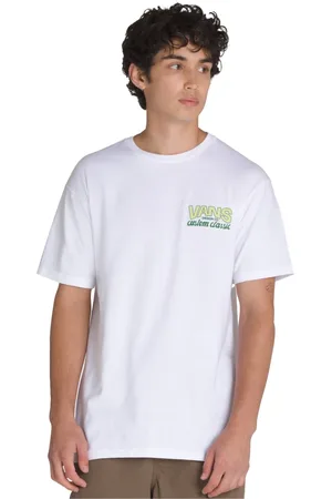 Vans Tops, Heren, Wit, M, Katoen, Front SS T-shirt