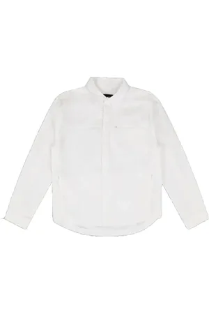 Entire Studios Overhemden, Heren, Wit, XL, Milk Shirt