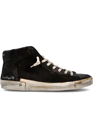 Philippe model Schoenen, Heren, Zwart, 43 EU, Katoen, Sneakers Prsx Tennis