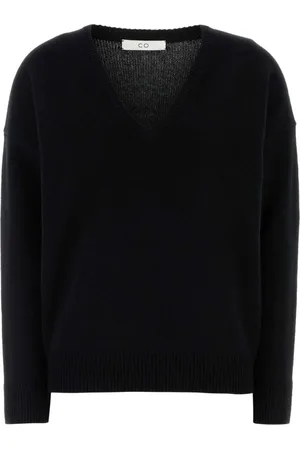 CO Truien, Dames, Zwart, XS, Kasjmier, Zwarte Kasjmier Trui