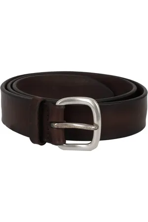 Orciani Accessoires, Heren, Bruin, 105 CM, Leer, Leren Riem