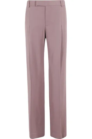 FEDERICA TOSI Broeken, Dames, Roze, M, Roze Cady Klassieke Broek