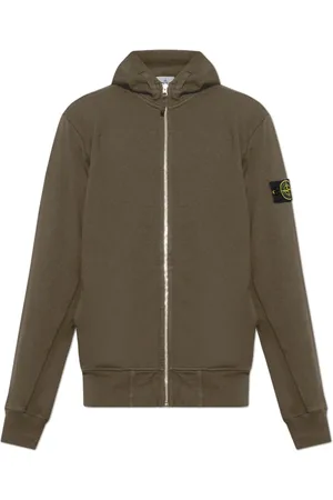 Stone Island Sweatshirts & Hoodies, Heren, Groen, XL, Katoen, Sweatshirts & Hoodies