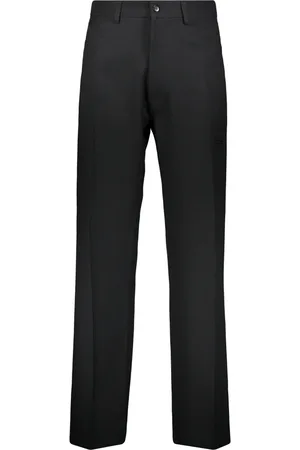 Random Identities Broeken, Heren, Zwart, M, Katoen, Stoffen broek met riemlussen