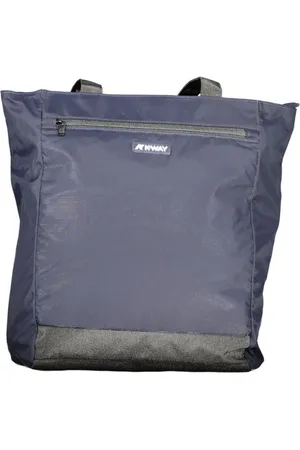 K-Way Tassen, Dames, Blauw, ONE Size, Polyester, Polyester Handtas met Schouderbanden