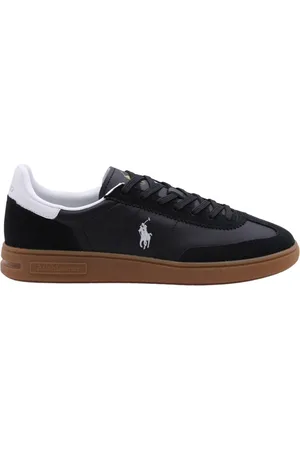 Ralph Lauren Schoenen, Heren, Zwart, 41 EU, Stijlvolle Sneaker Kerstkaart