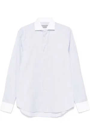 CANALI Overhemden, Heren, Wit, 3Xl, Klassieke knoopshirts