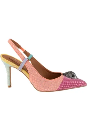 Kurt Geiger Schoenen, Dames, Roze, 38 1/2 EU, Stijlvolle Schoenen voor Mannen en Vrouwen