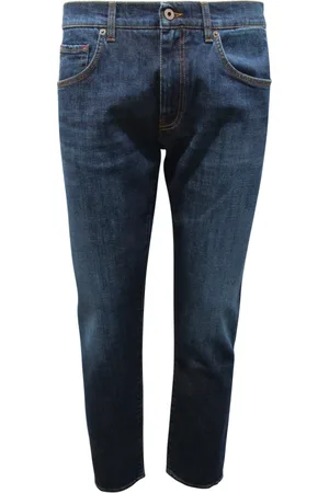 FAY Jeans, Heren, Blauw, W34, Italiaanse Stijl Broek