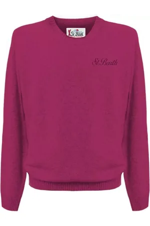 MC2 SAINT BARTH Truien, Heren, Paars, M, Stijlvolle Sweaters voor Mannen en Vrouwen