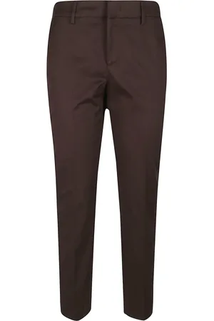 PT Torino Broeken, Dames, Bruin, S, Stadse Stijl Broek