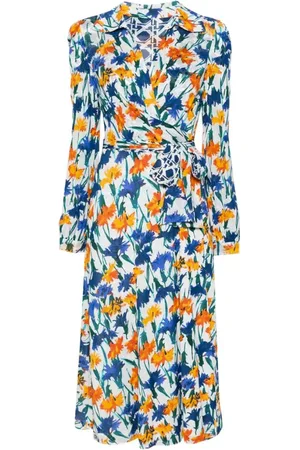 Diane von Furstenberg Kleedjes, Dames, Veelkleurig, S, Stijlvolle Damesjurken Collectie