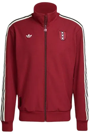 adidas Sweatshirts & Hoodies, Heren, Bruin, S, Ajax Amsterdam Jubileum Track Top