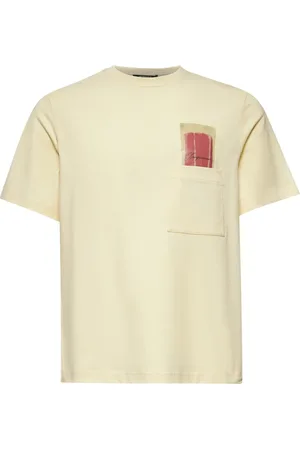 Jacquemus Tops, Heren, Geel, XL, Stijlvolle T-shirts en Polos