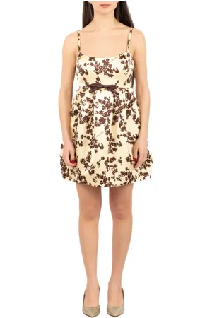 Elisabetta Franchi Kleedjes, Dames, Veelkleurig, S, Elegante Jurk