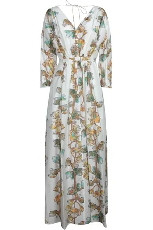 Paul Smith Kleedjes, Dames, Veelkleurig, S, Katoen, Elegante Multi Jurk voor Vrouwen