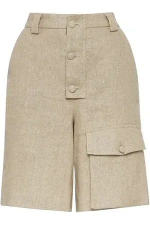 MVP Wardrobe Korte broeken, Dames, Grijs, S, Polyester, Jane Shorts