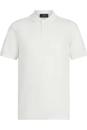 Liu Jo Tops, Heren, Wit, M, Katoen, Basis Polo Shirt