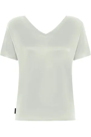 RRD Tops, Dames, Wit, 2Xs, Witte V-Neck T-shirts en Polos