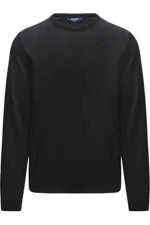 K-Way Truien, Heren, Zwart, 2Xl, Wol, Merino Wol Trui