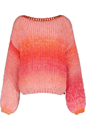 AMELIE & AMELIE Truien, Dames, Roze, ONE Size, Roze Gebreide kleding