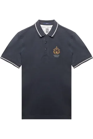 Aeronautica Militare Tops, Heren, Blauw, 2Xl, Katoen, Blauwe Polo T-shirts en Polos
