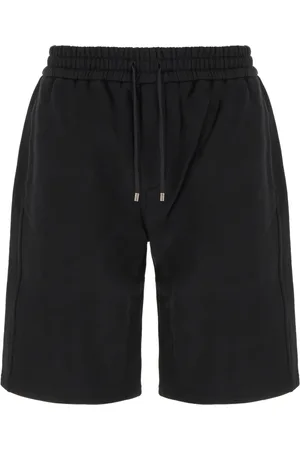 Saint Laurent Korte broeken, Heren, Zwart, L, Katoen, Bermuda Schoenen voor een stijlvolle look
