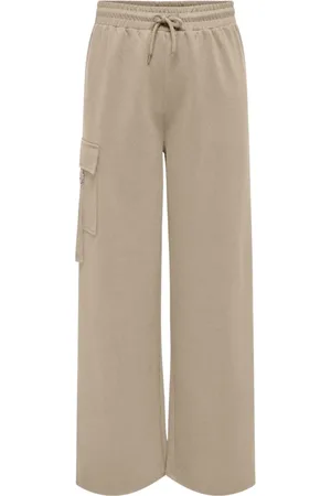 ONLY Broeken, Dames, , M, Polyester, Leven Pant Sweatshirt Stijl