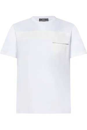 HERNO Tops, Heren, Wit, XL, Nylon, Witte T-shirts en Polo