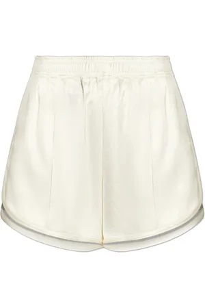 Jil Sander Korte broeken, Dames, , S, Shorts met zijde-afwerking
