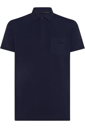 RRD Tops, Heren, Blauw, S, Blauwe Polo T-shirts en Polos
