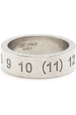 Maison Margiela Accessoires, Heren, Grijs, 3Xl, Referentie Ring