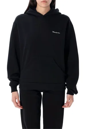 COPERNI Sweatshirts & Hoodies, Dames, Zwart, L, Katoen, Zwarte Gebreide Kleding Kroon Hoodie