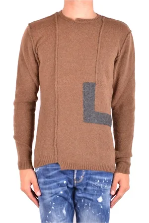 ISABEL BENENATO Truien, Heren, Bruin, L, Stijlvolle Sweaters voor Mannen en Vrouwen