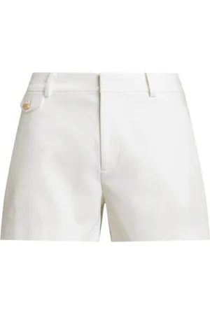Ralph Lauren Korte broeken, Dames, Wit, S, Shorts Wit
