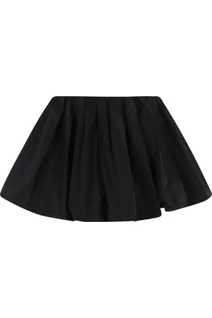 J.W.Anderson Rokken, Dames, Zwart, M, Ballon Skort Zwart Taffeta Verzameld