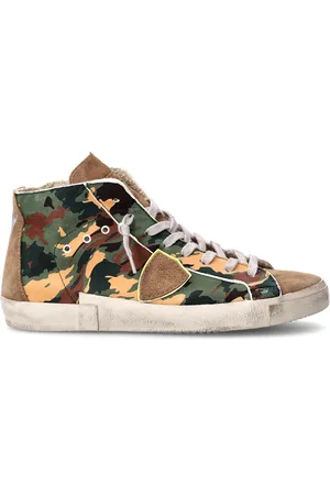 Philippe model Schoenen, Heren, Veelkleurig, 44 EU, Katoen, Sneakers Prsx Tennis