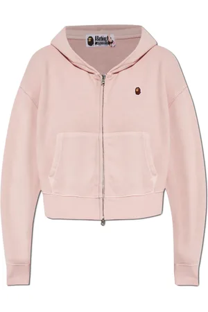 A Bathing Ape Sweatshirts & Hoodies, Dames, Roze, S, Katoen, Hoodie