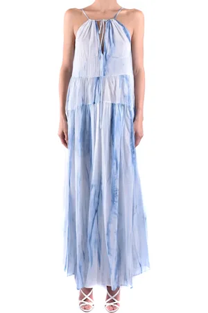 Dondup Kleedjes, Dames, Blauw, S, Stijlvolle Jurken voor elke gelegenheid