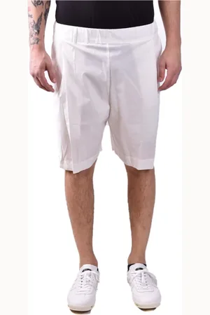 LANEUS Korte broeken, Heren, Wit, M, Denim, Casual Denim Broek voor Mannen