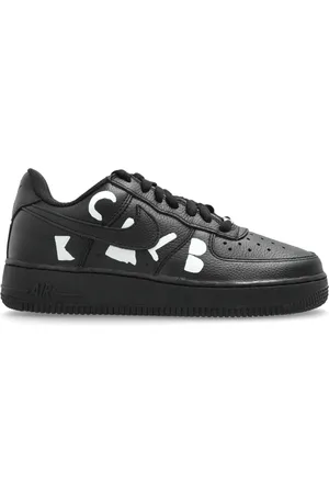 Comme des Garçons Schoenen, Dames, Zwart, 38 EU, Leer, Zwart X Nike