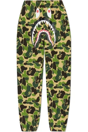 A Bathing Ape Broeken, Heren, Groen, S, Katoen, Trainingsbroeken