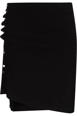 Paco rabanne Rokken, Dames, Zwart, S, Zwarte Casual Mini Rok Vrouwen