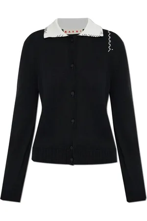 Marni Truien, Dames, Zwart, S, Katoen, Katoenen Vest