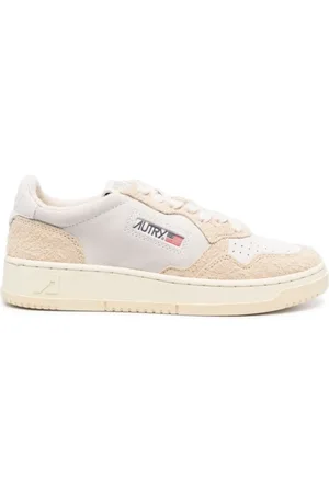Autry Schoenen, Dames, , 36 EU, Leer, Lage Medalist Sneakers voor Vrouwen