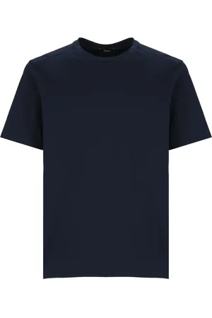 HERNO Tops, Heren, Blauw, 3Xl, Katoen, T-Shirts