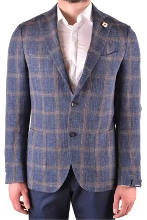 LARDINI Jassen, Heren, Veelkleurig, M, Stijlvolle Blazers voor Mannen
